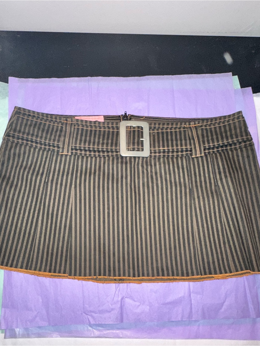 Serious Side Pleated Skirt